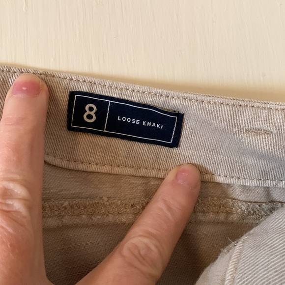 Gap wide leg cotton pants - Picture 3 of 5